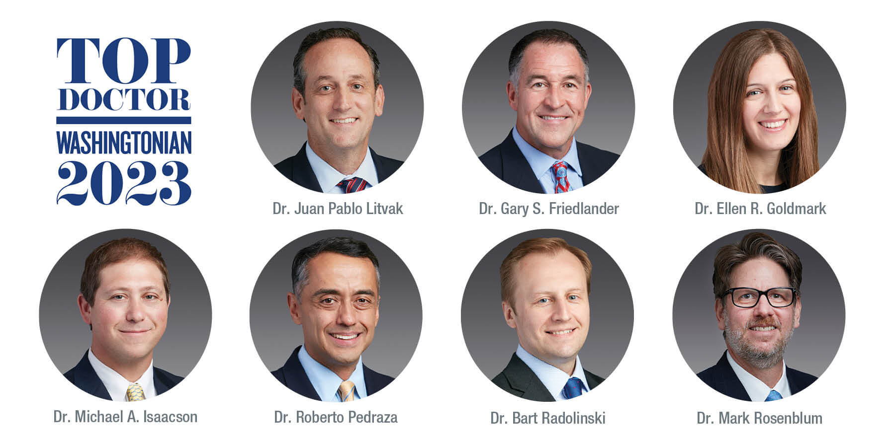 Seven Chesapeake Urology Physicians Named Washingtonian Magazines' "Top